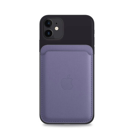 Cartera de cuero trenzado con MagSafe para iPhone ( HIGH QUALITY )