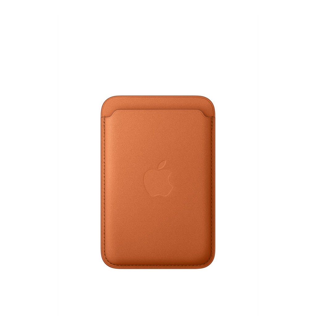 Cartera de cuero trenzado con MagSafe para iPhone ( HIGH QUALITY )